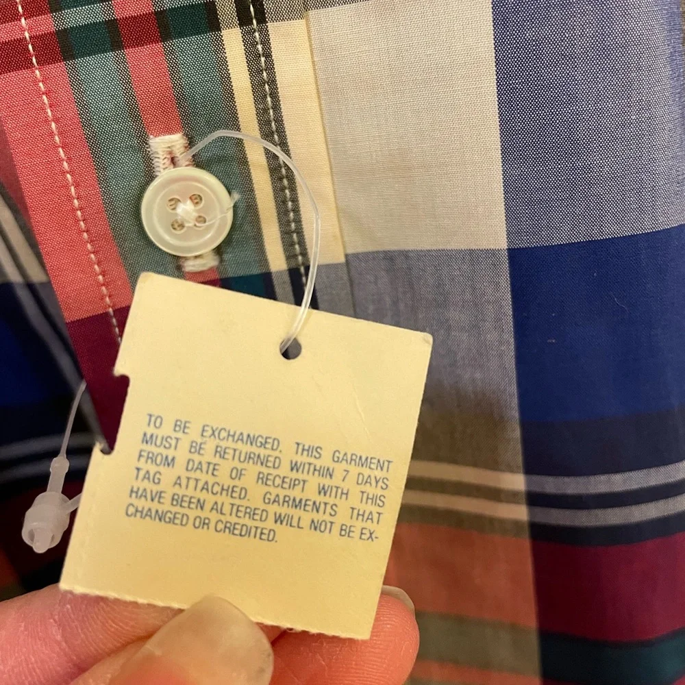 NWT Vintage Bloomingdales Men’s shirt - Picture 4 of 8